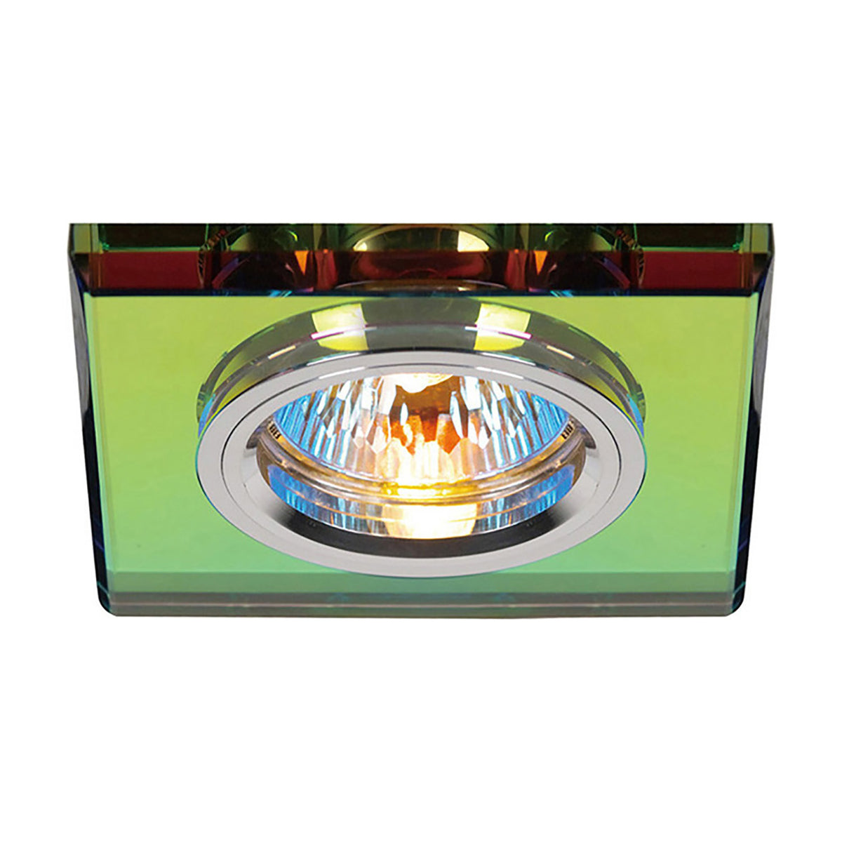Crystal Shallow Downlight Rim 62mm Cut-Out 90mm Long - Spectrum