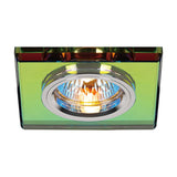 Crystal Shallow Downlight Rim 62mm Cut-Out 90mm Long - Spectrum