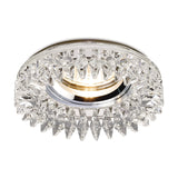 Crystal Round Downlight Rim - Clear