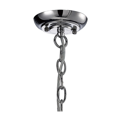Aubrey 3 Light E14 Pendant Light 36cm - Polished Chrome