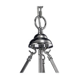 Aubrey 3 Light E14 Pendant Light 36cm - Polished Chrome