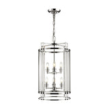 Eaton 6 Light E14 Pendant Light 42cm - Polished Chrome