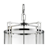 Eaton 6 Light E14 Pendant Light 42cm - Polished Chrome
