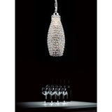 Kudo Lamp Shade 13cm Crystal - Polished Chrome