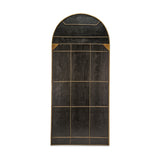 Imoma Iron Arched Full Length Mirror - Brass