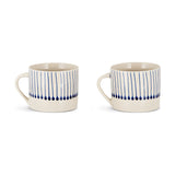 Iba Small Mug - Indigo - Set of 2