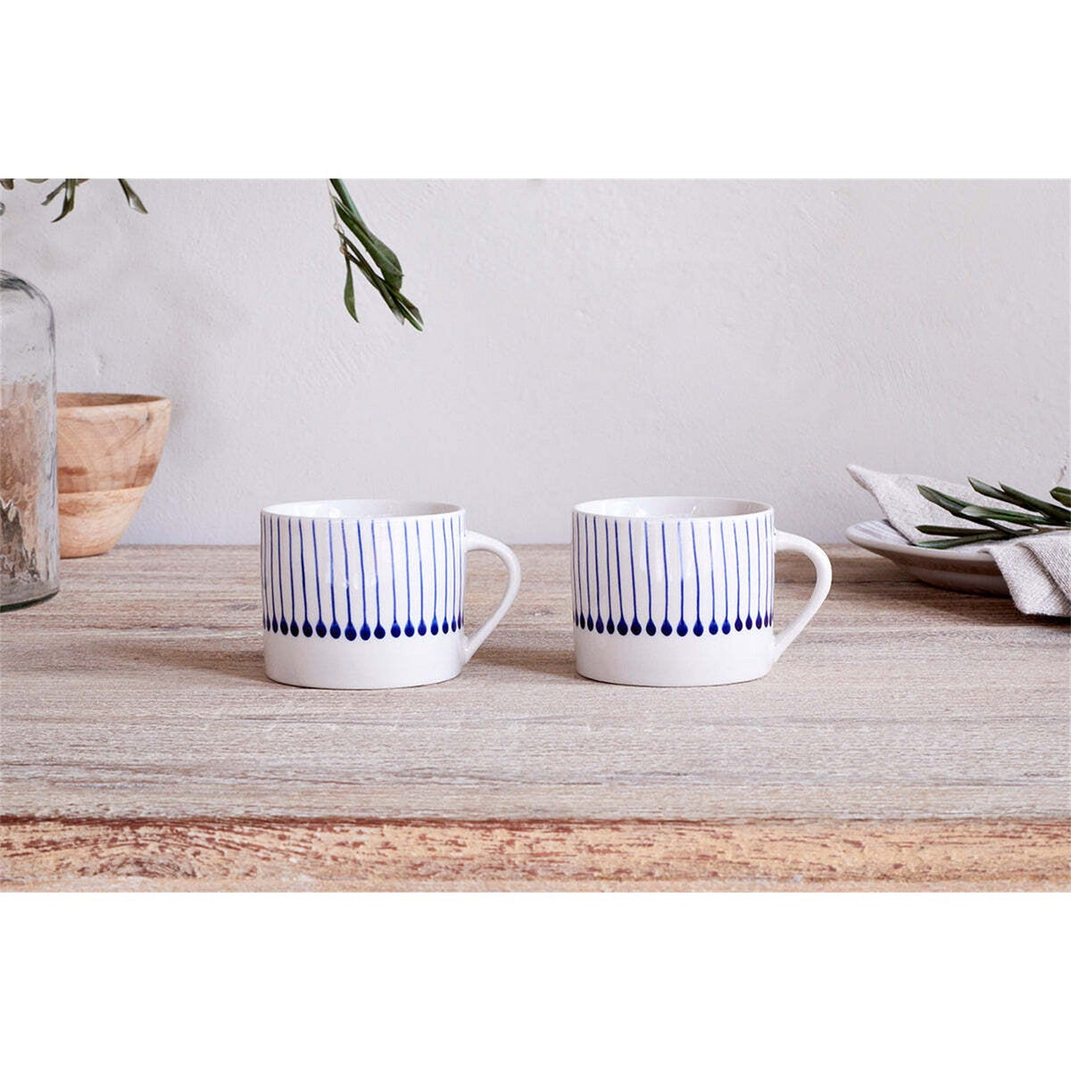 Iba Small Mug - Indigo - Set of 2