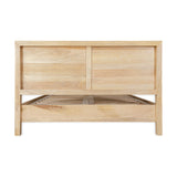 Indali King Mango Wood Bed Frame - Natural