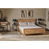 Indali Super King Mango Wood Bed Frame - Natural