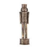 Imay Small Nutcracker Decoration - Antique Brass