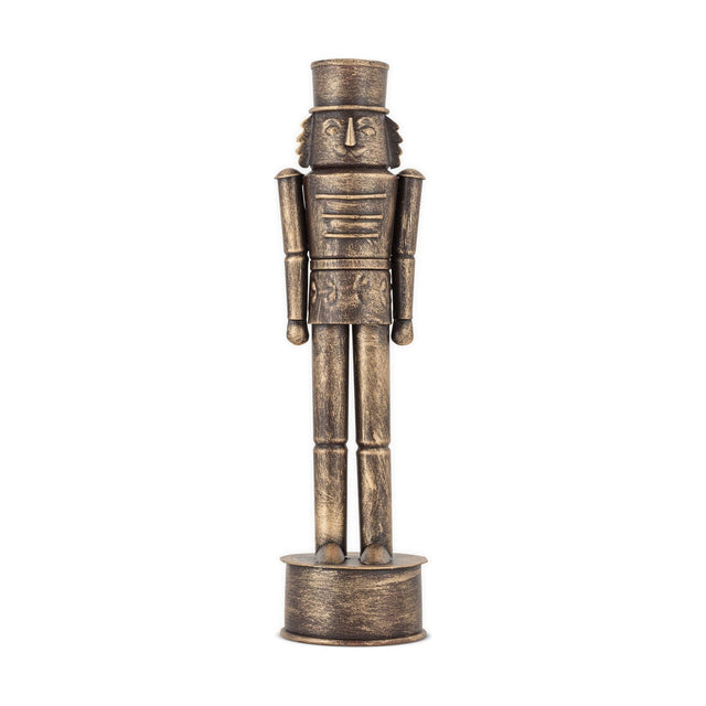 Imay Small Nutcracker Decoration - Antique Brass