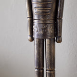 Imay Large Nutcracker Decoration - Antique Brass