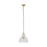 Inayah Recycled Glass Pendant Light - Clear