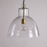 Inayah Recycled Glass Pendant Light - Clear