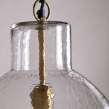 Inayah Recycled Glass Pendant Light - Clear