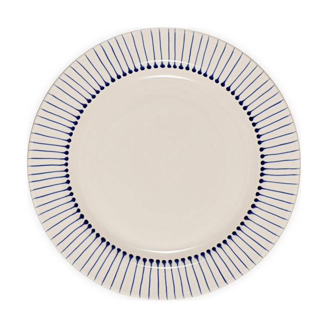 Iba Ceramic Dinner Plate - Indigo