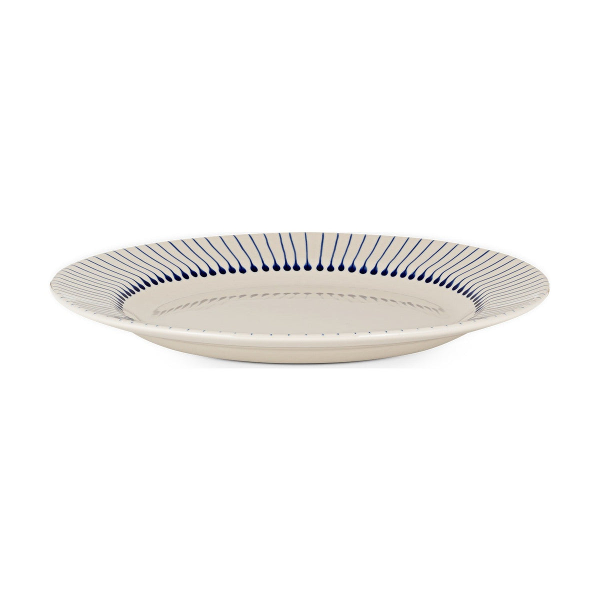 Iba Ceramic Dinner Plate - Indigo