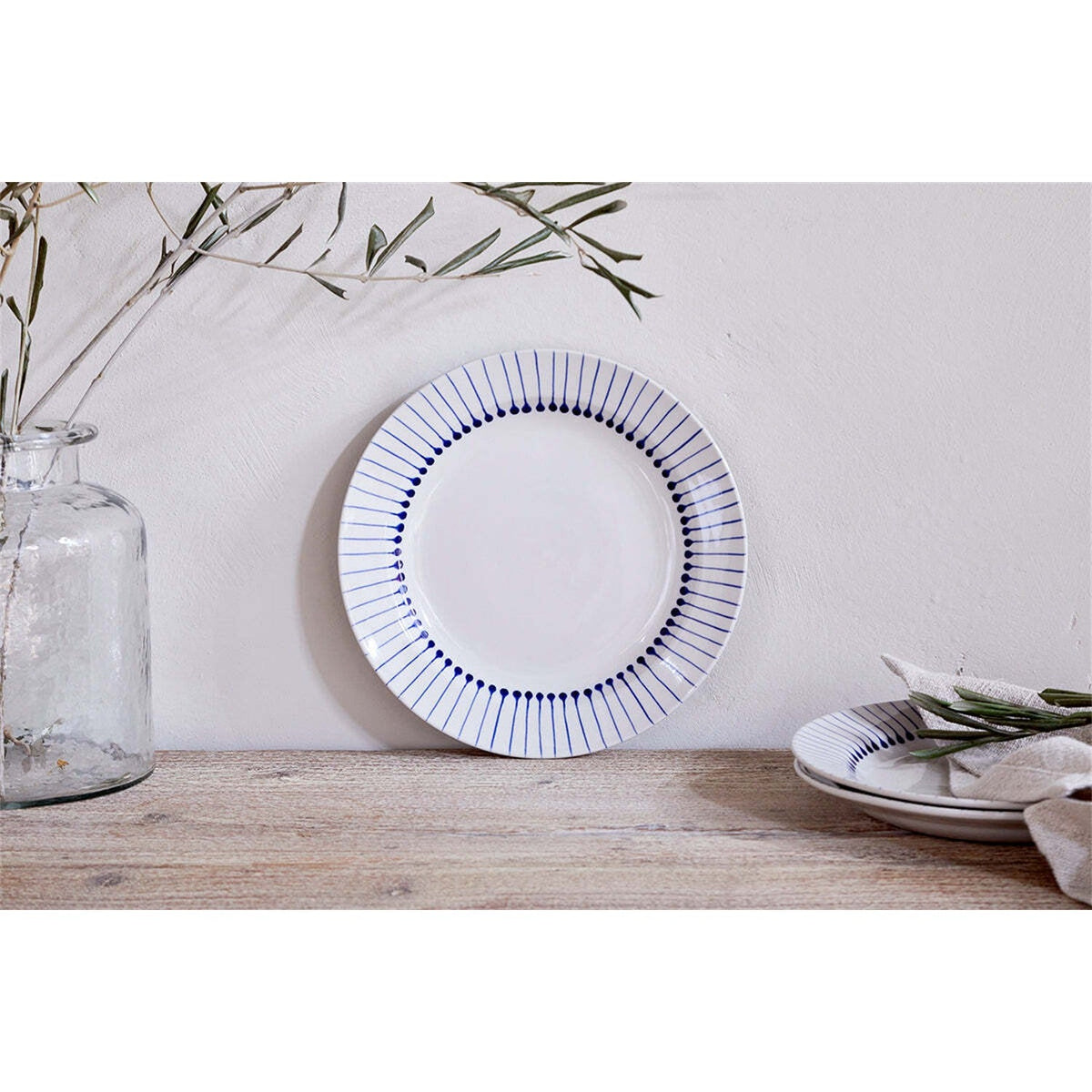 Iba Ceramic Side Plate - Indigo