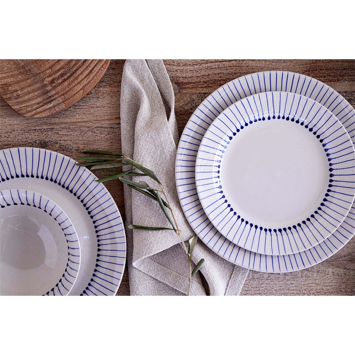 Iba Ceramic Side Plate - Indigo