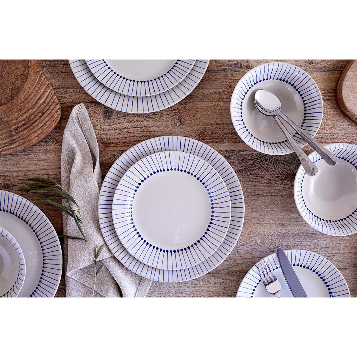 Iba Ceramic Side Plate - Indigo