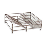 Inkollu Low Wire Dish Rack - Aged Brass