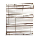 Torvessa Four Shelf Wire Spice Rack - Aged Brass