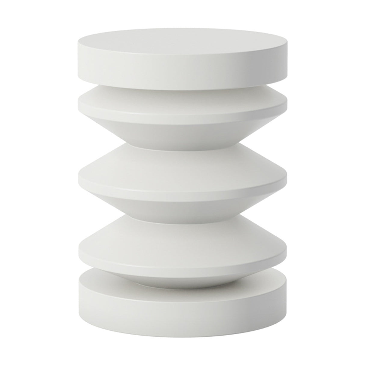 Iris Side Table - White