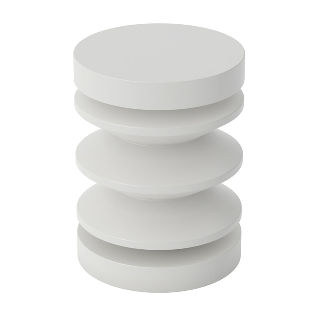 Iris Side Table - White