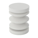 Iris Side Table - White