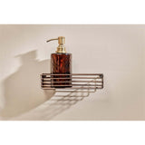 Indore Wire Wall Shelf - Aged Brass