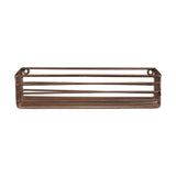 Indore Wire Wall Shelf - Aged Brass