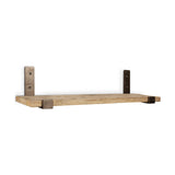 Ibo Small Reclaimed Wood Wall Shelf - Natural