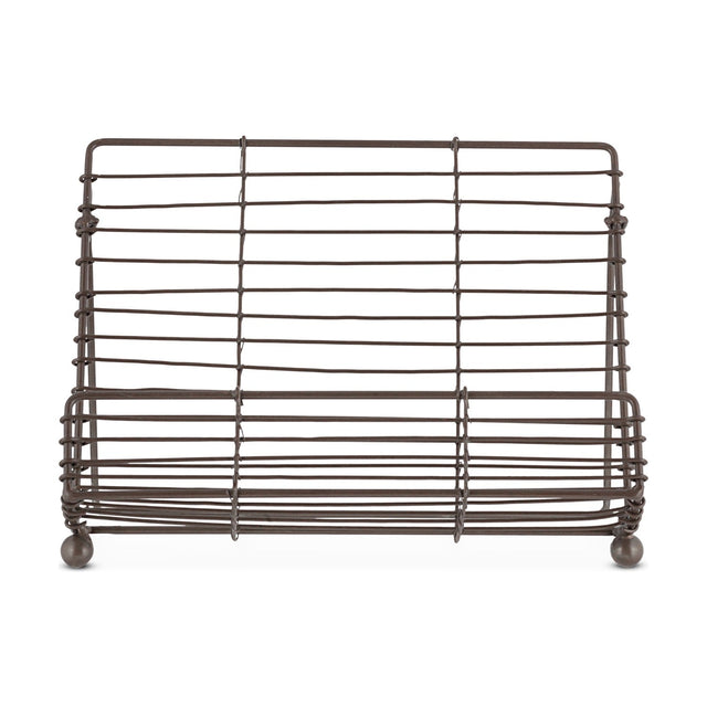 Inkollu Wire Cookbook Stand - Aged Brass