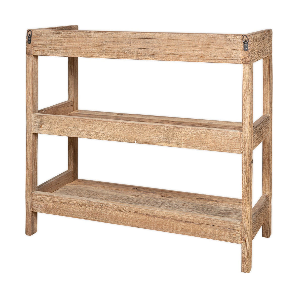 Ibo Reclaimed Wood Pantry Shelving Unit - Natural