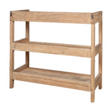 Ibo Reclaimed Wood Pantry Shelving Unit - Natural
