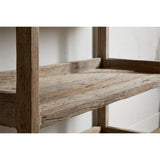 Ibo Reclaimed Wood Pantry Shelving Unit - Natural