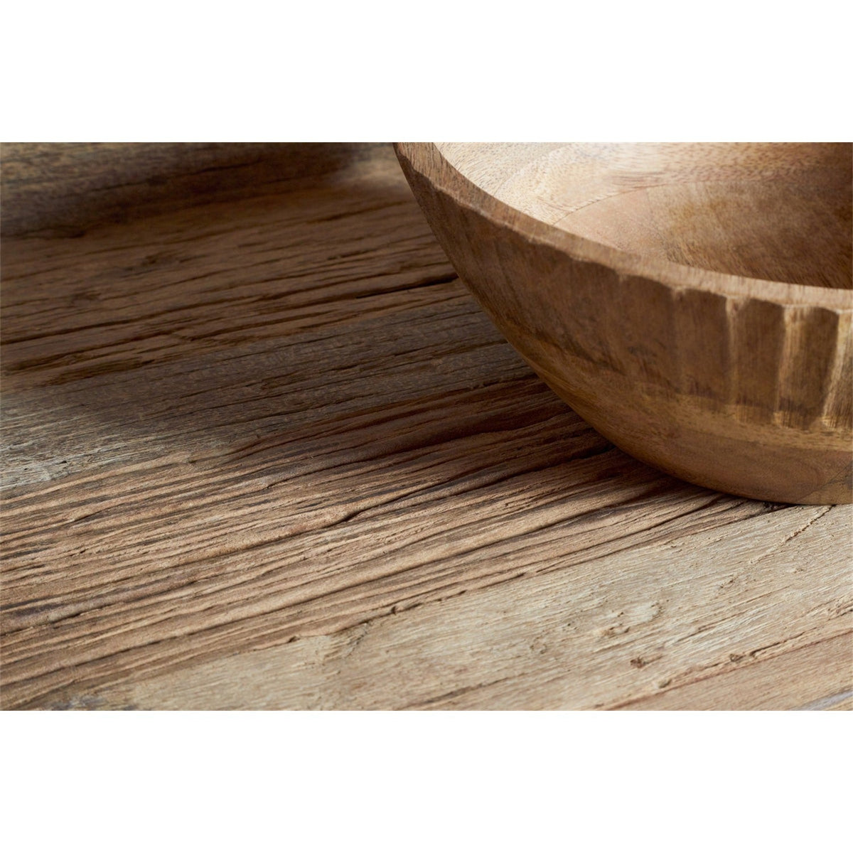 Ibo Reclaimed Wood Pantry Shelving Unit - Natural