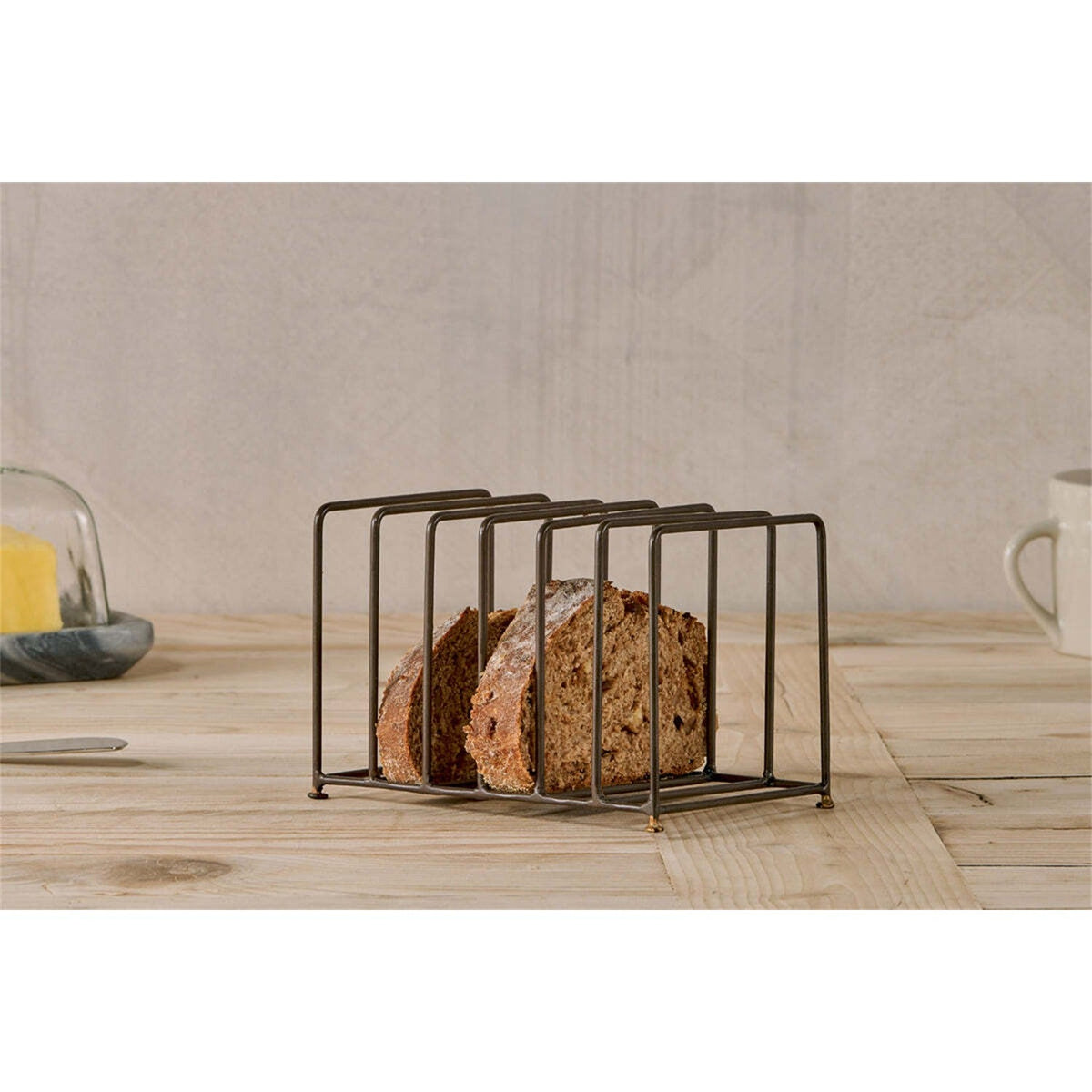 Inkollu Wire Toast Rack - Aged Brass
