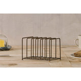 Inkollu Wire Toast Rack - Aged Brass