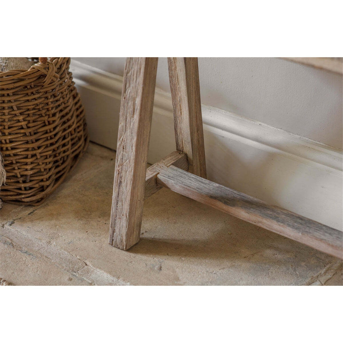 Ibo Reclaimed Wood Long Bench - Natural