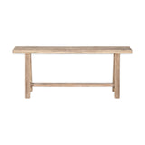 Ibo Reclaimed Wood Long Bench - Natural