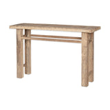 Ibo Reclaimed Wood Console Table - Natural