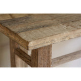 Ibo Reclaimed Wood Console Table - Natural