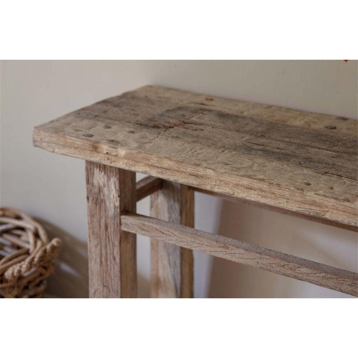Ibo Reclaimed Wood Console Table - Natural