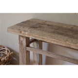 Ibo Reclaimed Wood Console Table - Natural