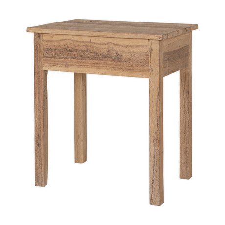 Iya Reclaimed Wood Bedside Table - Natural