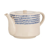 Indigo Drop Large 4 Person Teapot - Indigo