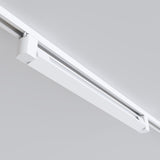 The Points Rot LED swivel linear track light, designed for single-phase track unity, features a sleek 20W white fixture offering 4000K lighting with a 36° angle, perfect for enhancing contemporary spaces against a light gray background.