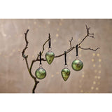 Jalshara Glass Baubles - Moss - Set of 4