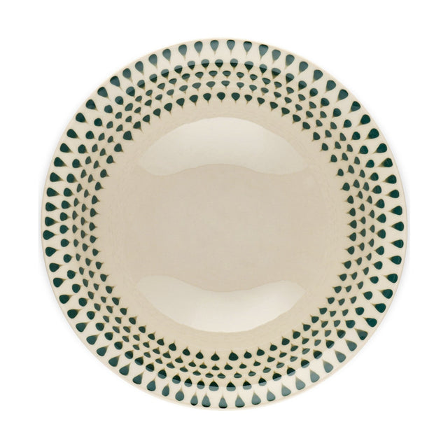 Juniper Drop Cereal Bowl - Cream & Juniper